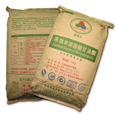 Émulsifiant alimentaire E471 additif de blanchisseur de café mono et diglycérides des acides gras GMS40