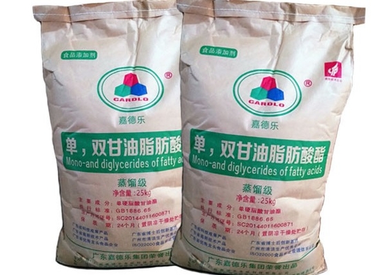 La catégorie comestible GMS99 E471 a distillé le monostéarate de glycérine